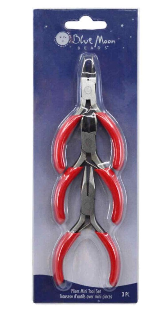 3pk Blue Moon Mini Plier Tools