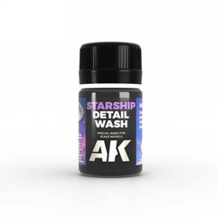AK Interactive AK636 Starship Detail Wash Enamel 35ml – US