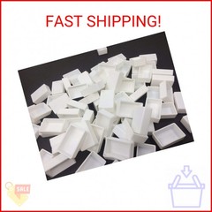 Art&Beauty White Plastic Empty Watercolor Paint Pans_48pcs Full Pans