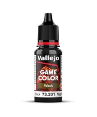 Vallejo Black Wash, 17ml 0.57 Fl Oz (Pack of 1),