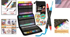 Artistic Acrylic Markers for Multiple Surfaces