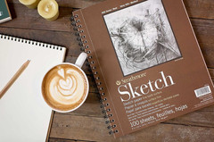 400 Series Sketch Pad, 9×12 inch, 100 Sheets – Artist Sketchbook for Drawing, Il