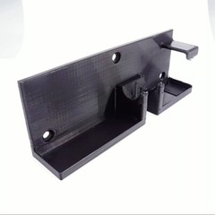 Airbrush Wall Mount Holder with Drip Trays & Anti-Tilt for Iwata Eclipse – Black