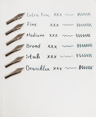 #6 Jowo Stainless Steel Flex Nib – Black