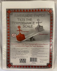 Riverside Paper-Heavyweight Groundwood Acid-Free White Construction 9×12 Paper