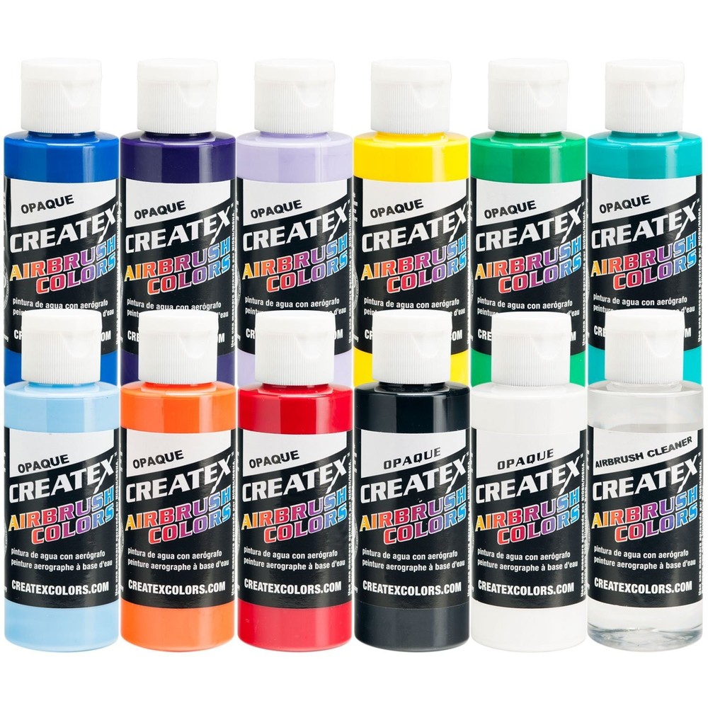 Airbrush Colors Opaque Colors Kit 11 2 Ounce Color Kit