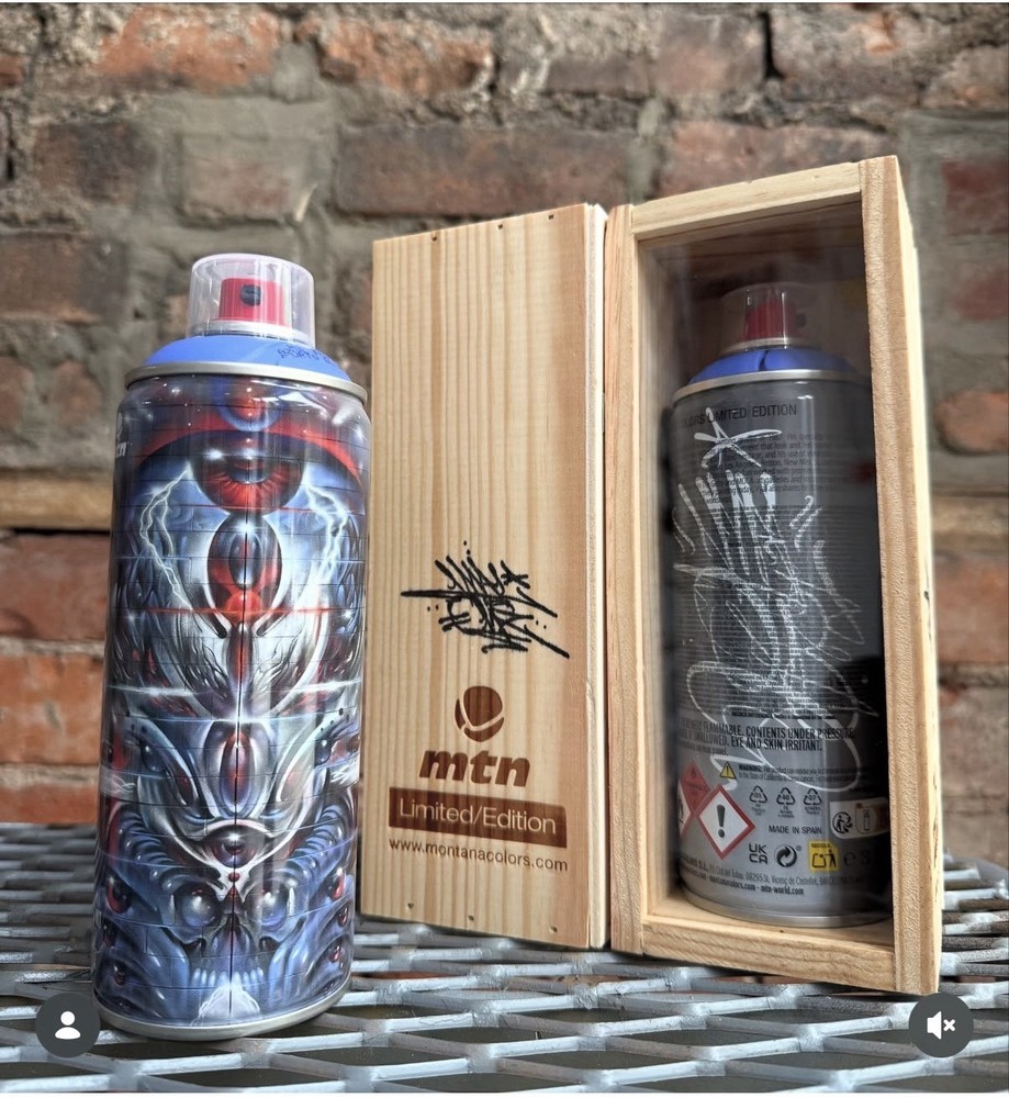 Vyal One x MTN Limited Edition Spray Paint Can Montana Colors Graffiti