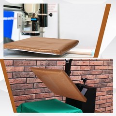 2 Pcs 12 x 15 Inch Heat Press Platen Wrap Cover Heat Resistant Reusable Sheets