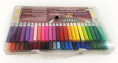 Sargent Art 50-Count Fine-Tip Washable Markers – Vibrant Assorted Colors, New