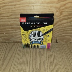 Prismacolor Premier Hand Lettering Set 13pc Illustration Markers Pencils NEW Kit