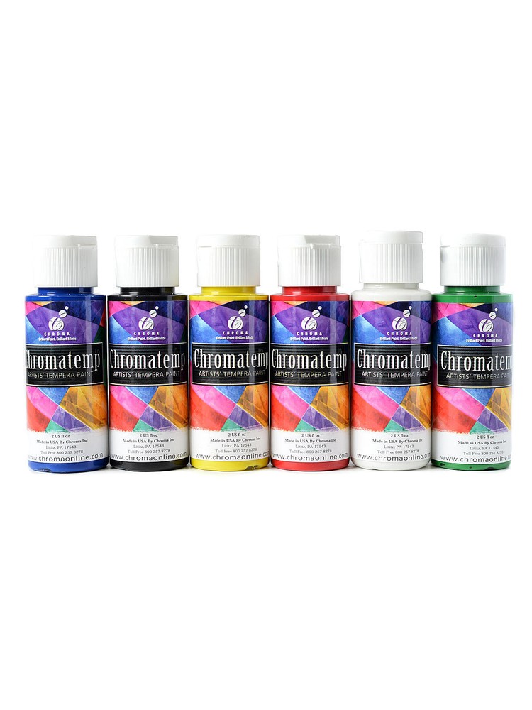 Chroma Inc. ChromaTemp Artists’ Tempera Paint Sets