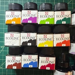 Ecoline Liquid Watercolor Batch