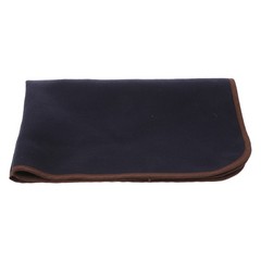 Sturdy Wool Felt Calligraphy Desk Pad Dark Blue for Ink Control and Art Projects