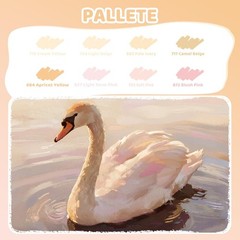 Skin Tone Acrylic Paint Markers, Skin Color Brush Tip Acrylic Paint Pens for Pum