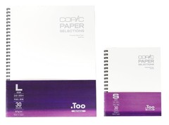 Copic Wire-Bound Sketchbook S, 5″ x 7″, Premium Bond Paper x White