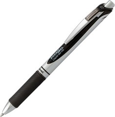 2 Pack EnerGel RTX Gel Pens Black Ink 0.7mm Retractable Stylish Design