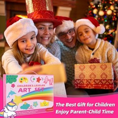 Art Supplies 332 Piece Drawing Kit Gifts for Girls Letter, Small, Pink