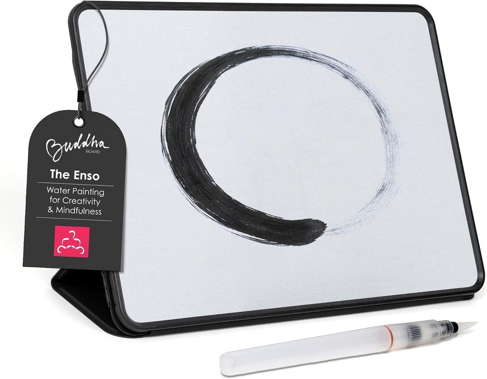 Buddha Board Enso Portable Water Painting Board With Brush New Sealed