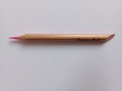 Rare Karisma Coloured Pencil Pink Unnumbered Vintage Used Berol Karismacolor GC