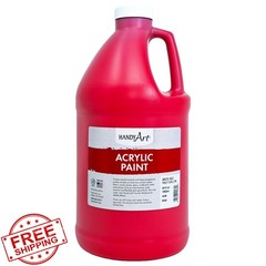 Handy Art Acrylic Paint Brite Red 64 oz
