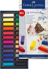 Creative Studio Soft Pastel Mini Sticks 1.25” – 24 Vivid Colors
