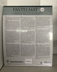EXA-96114 96114C PastelMat Pastel Card Pad No5, 360 g, 24 x 30 cm, 12 Sheets-…