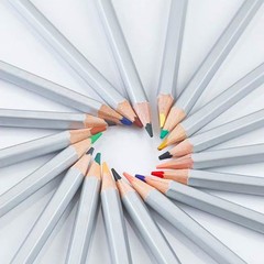 1 Set of 48 Pieces Safe Premium Sketch Drawing Pencils For Students Artists Kids