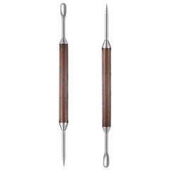 Latte Art Pen Set, 2-Pack Cinnamon Pens for One Size, Silver