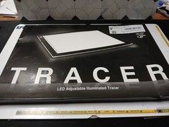 LED Light Pad for Tracing Rechargeable ADJUSTABLE ILLUMINATED Ultra Thin Tracer