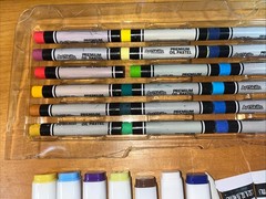 Lot Of 130 ARTSKILLS Acrylic Oil Pastel Supplies Some New Some Used