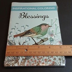 Set Of 5 Inspirational Coloring Books Blessings Love Travel Size New Sealed Pack
