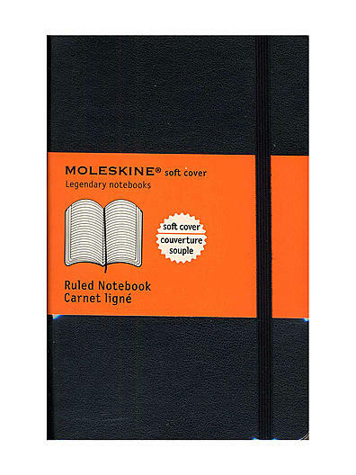 Moleskine Classic Soft Cover Notebooks – [PACK OF 3]