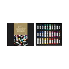 Honsell Gallery Artists’ 4400030 Handmade Soft Pastels, Set of 30, Hand-Rolled P