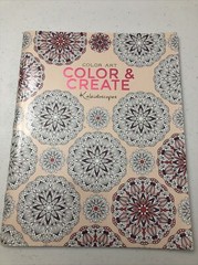 Leisure Arts . Color Art COLOR & CREATE Kaleidoscopes Coloring Book New