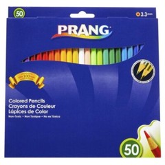 Prang Colored Pencils, 3.3 Millimeter Cores 50 Pencils colors