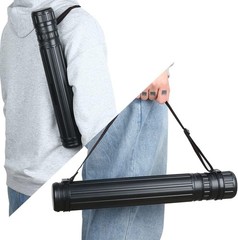 Extendable Plastic Poster Storage Tube 17-27 Inches Waterproof Art Blueprint …