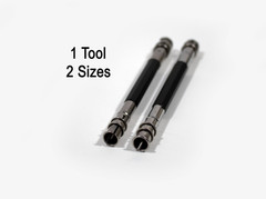 Pencil Accessory Kit-Basic Sharpener and Eraser, Extender-4 Piece Set
