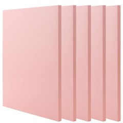 Pink A4 Rubber Carving Blocks 5 PCS 8.3×11.8 Inch Large Stamp Carving