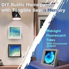 Crafts For Adults Women Teen Girls Ocean Beach UV Resin Kit for beginners Art…