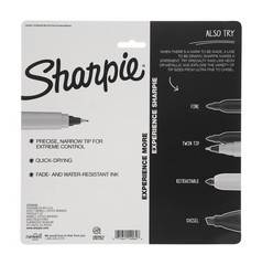 Sharpie Permanent Markers Ultra Fine Tip (24 Count Pack of 1), Cosmic Color