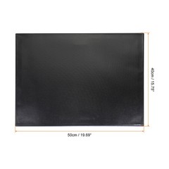2 Pack Painting Canvas Panels 16×20 Inch Rectangle Blank Art Board Black