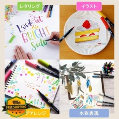 Tombow Dual Brush Pen ABT Twin Marker Assorted