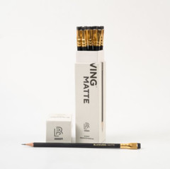 PALOMINO Blackwing Black (matte) 12Pencils SET 1 Dozen Made in Japan