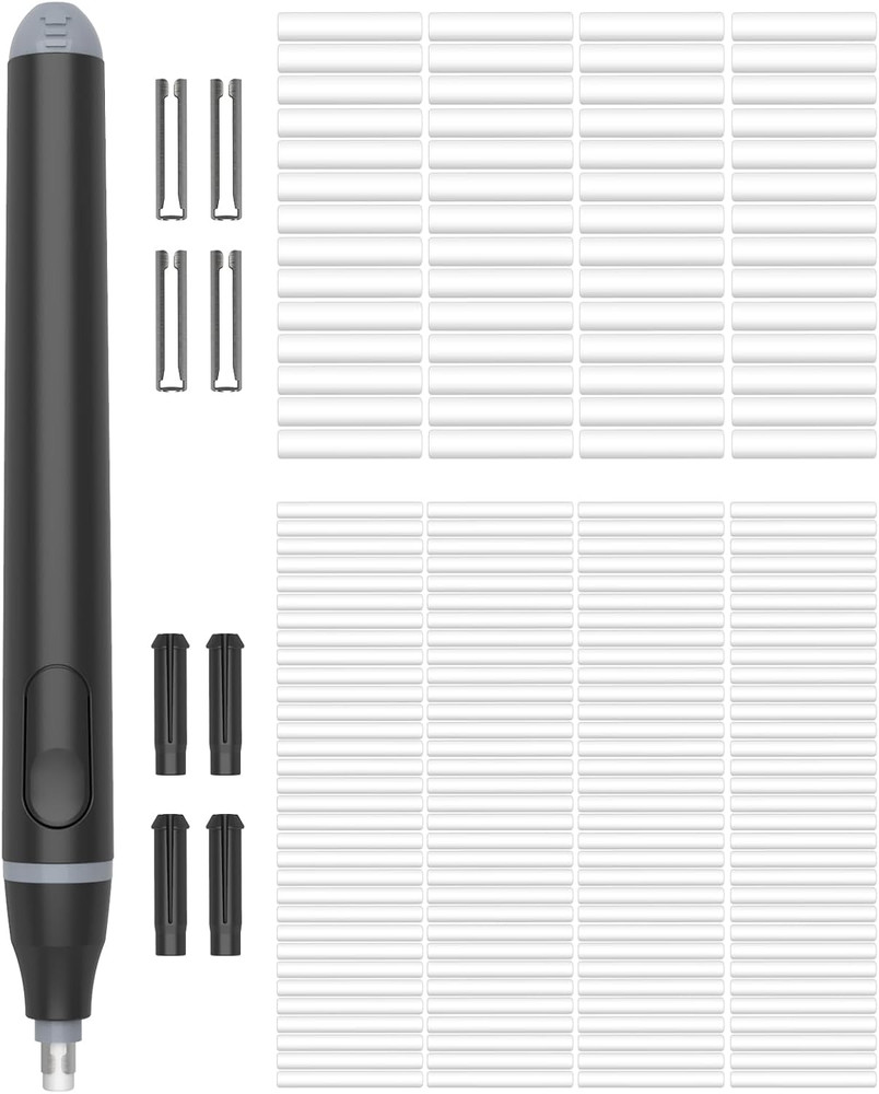 Electric Eraser, Battery Operated Automatic Pencil Eraser with 220 Erasers Refil