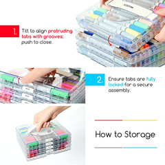 Artist Acrylic Paint Markers: 120 Colors Dual Tip Acrylic Marker with Brush & ro