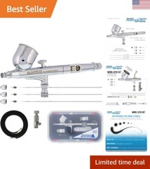 Master Performance G233 Pro Set with 3 Nozzle Sets 0.2, 0.3 & 0.5mm Needles, …