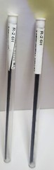 Lot of 2 tubes Pacific Arc 2 mm Pencil Leads R-2 6H.Each tube contains 2 leads.