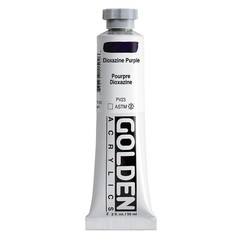 Heavy Body Acrylics, Dioxazine Purple, 2 fl. oz. Tube, Professional Acrylic P…