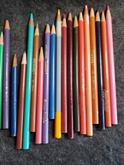 faber casteel, berol, prismacolor,prang,derwent,sanford COLORED PENCILS (C20B2)