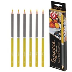 Creative Mark Premium Colored Pencils – Highly-Pigmented 6 Pack Canary Yellow